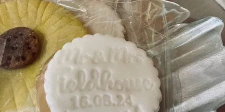 Wedding biscuits